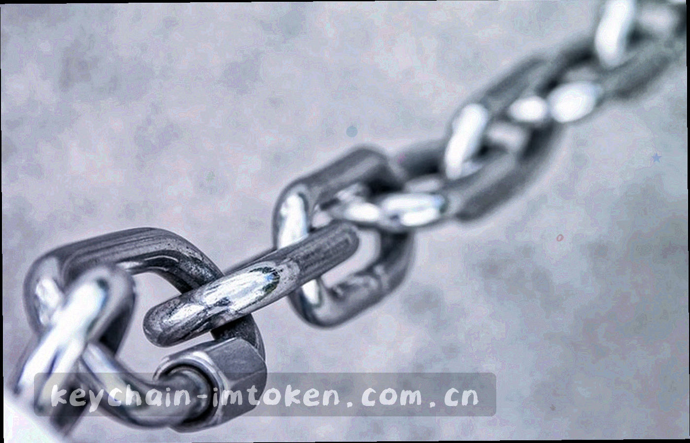 分组排列的抽象网络节点矩阵列，冷色系，无真实链名文字